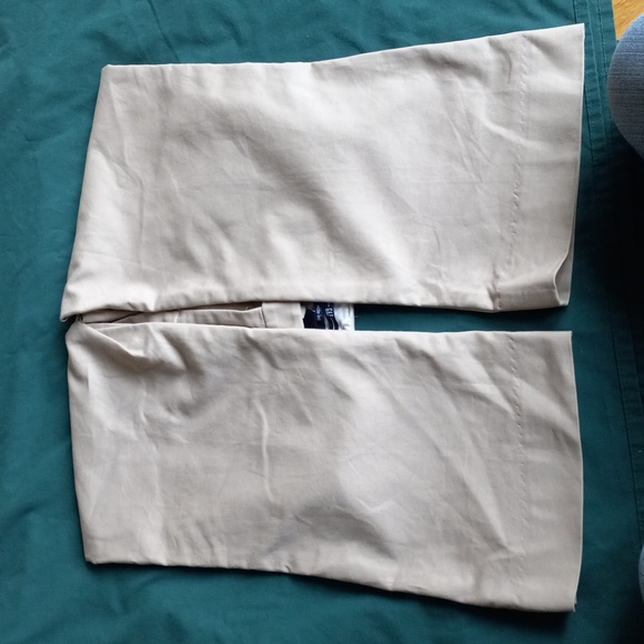 GAP Wide Leg Size4 Ankle Gapstretch Beige Women's Pants(above ankles) 97% Cotton - Picture 11 of 12